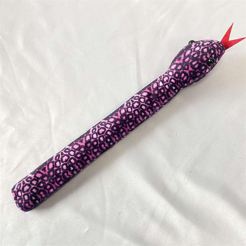 Creative Children Soft Skin Design Snake Bracelet Pat Circle Funny Snake Slap Bracelets Fun Party Favors For Kids Holiday Gifts