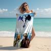1pc Toothless1 Beach Towel, Comfortable and Thick, and Swimming/Bath/Picnic/Camping Towel, Suitable for Seaside Beaches