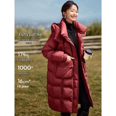 Mohan Yimei Women's Winter Hooded Down Jacket