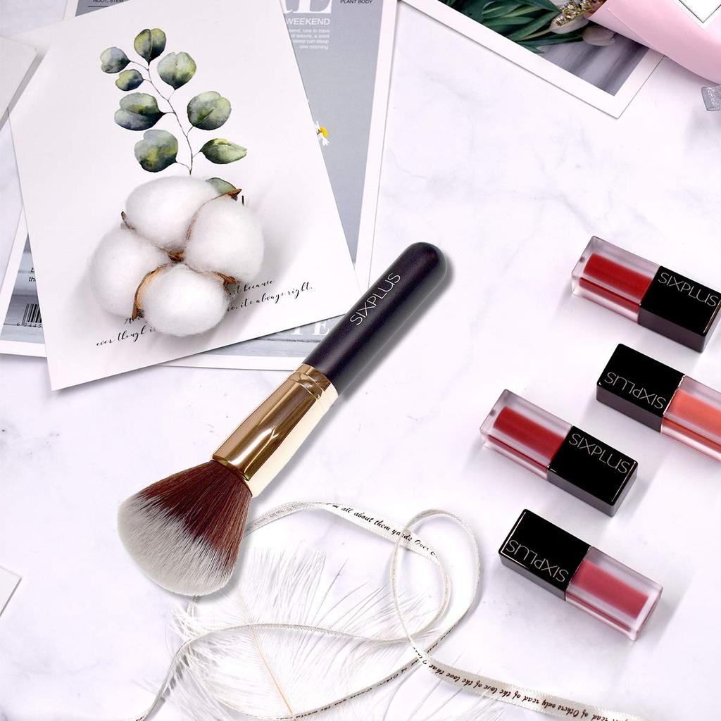 Six Plus Noble Gold Powder Brush F01 (Black)