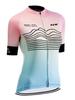 Women's Summer Short Sleeve Cycling Suit Strap Set Breathable Quick-Drying Mountain Bike Team Edition Cycling Suit