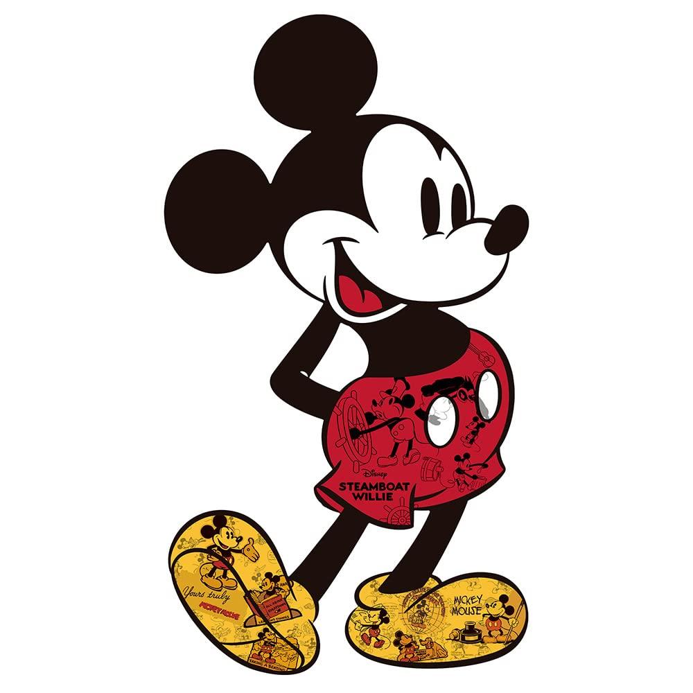 

Yanoman [Made in Japan] 258-Piece Jigsaw Puzzle, Silhouette Puzzle, Disney Mickey Mouse 31-01 (26.6 x 48.1 cm), Includes Piece Request Postcard,