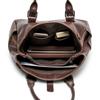 Retro Handbag Briefcase Fashion Men Crossbody Bag Men Large Capacity Top-Handle Bags with Strap Shoulder Messenger Bag Handbag