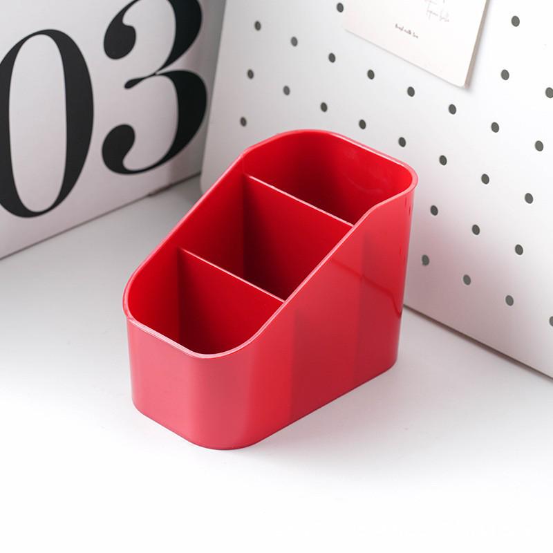 Multifunctional Desktop Organizer: Pen Holder & Skincare Storage Box