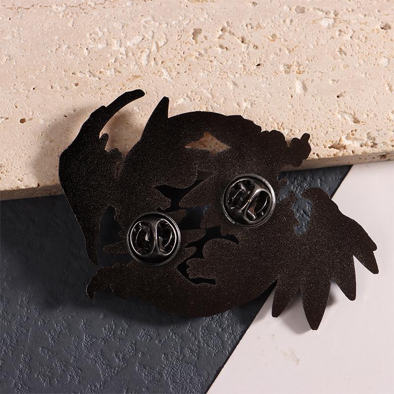 Pokemon Charizard Rayquaza Metal Brooch Pikachu Cartoon Kawaii Badge Anime Gifts