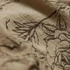 Johnature Tricouri pulover vintage pentru femei Gâtul O cu mânecă lungă cu imprimeu Tricouri florale de primăvară Tricouri libere pentru femei