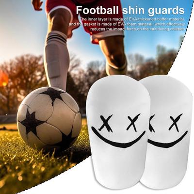 Mini Shin Guards for Soccer EVA Cushioning Anti-Collision Shin Pads Calf Protection Gear for Football Training Competitions