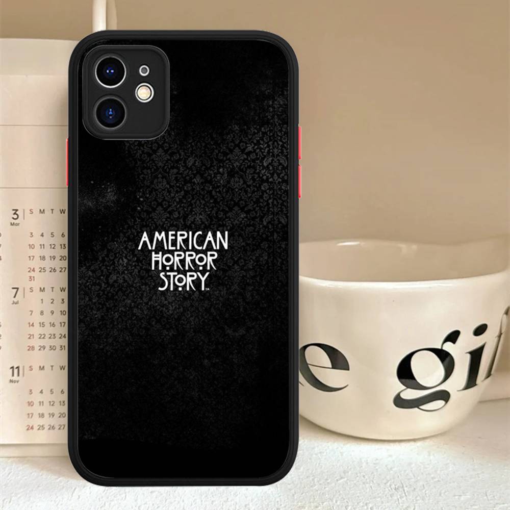 American Horror Story AHS 1984 Matte Translucent Phone Case For Iphone 16 ProMax 15 14 13 12 11 X XS PRO Plus