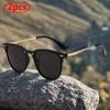 2pcs Brand Sunglasses Women Men Classical Desginer Sun Glasses Black Brand Design Rivet Cateye Female Shades Eyeglasses UV400