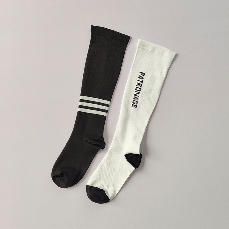 

Elastic Running Skipping Rope Skinny Basketball Yoga Socks Black spell White