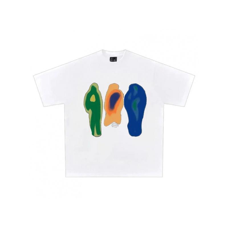 Men T-Shirt Cotton Oversized Summer Printed YCOA Graphic Harajuku Hip Hop Loose Tops Tees Korean Fashion Y2K Aesthetic Clothing