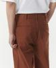 MUSINSA STANDARD Back Satin Officer Pants [Brick Red]