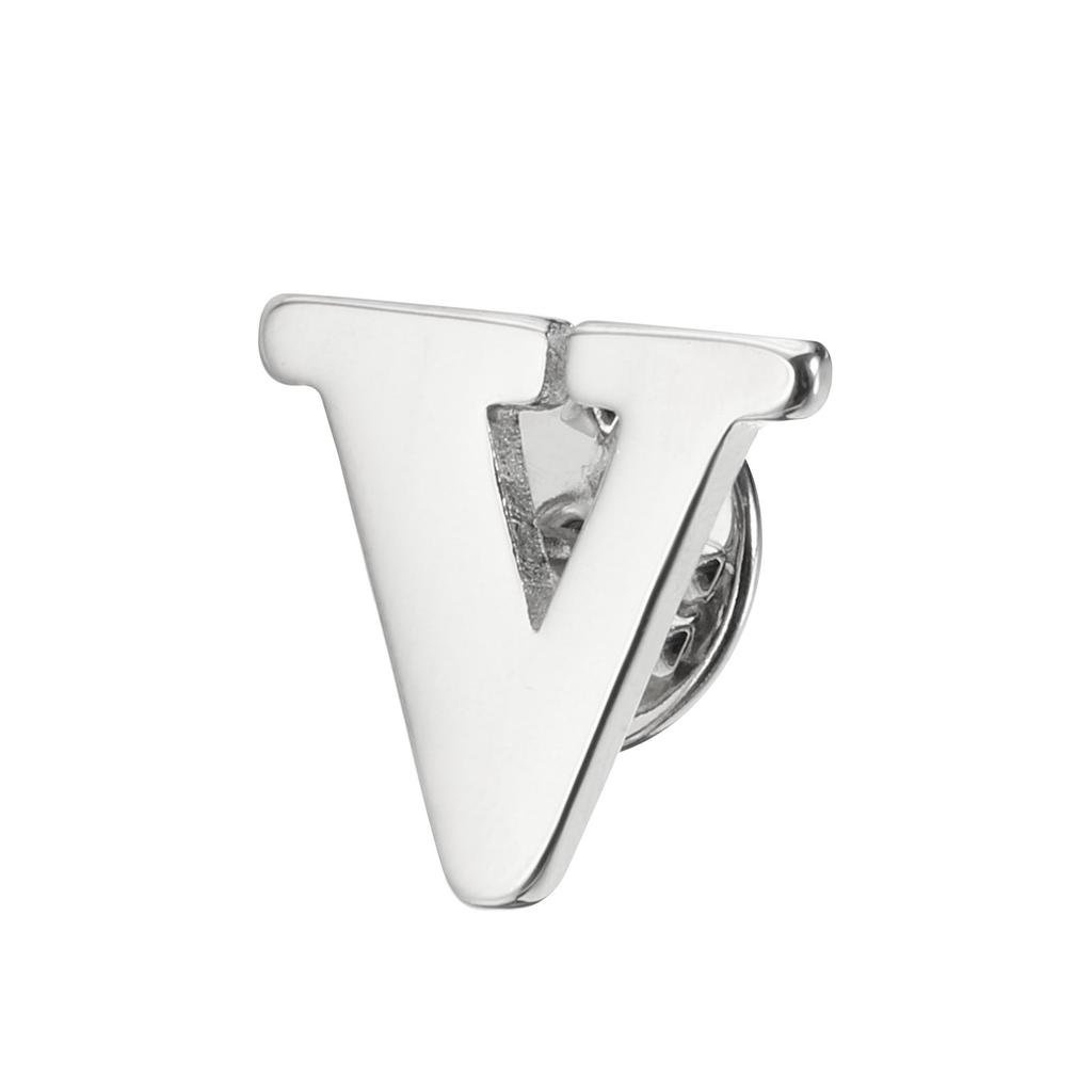 Uxcell Letter Lapel Pins, Initial Alphabet Collar Pins Letter Brooch Pins for Women Men Shirt Dress Suits Coat Collar Letter A-Y