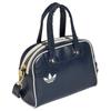 New Adidas Polyurethane Bowling Bag, Shoulder Bag, Handbag Mini Unisex Blue JC8307