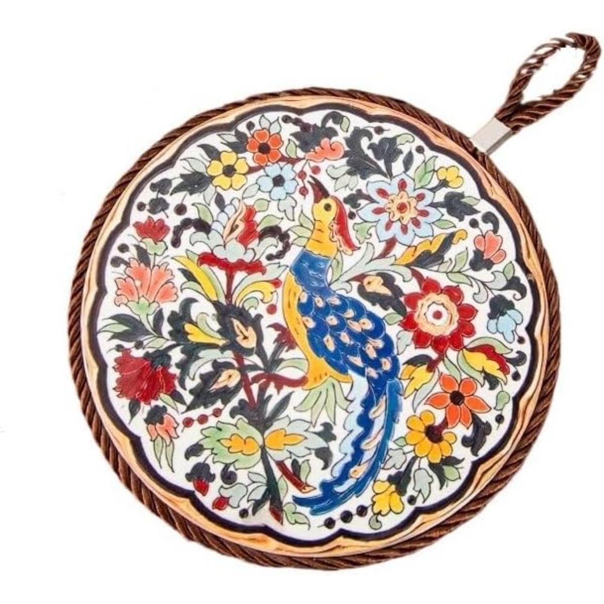 

Керамические подставки, Подставки для горячих кастрюль и сковородок, Прихватки для кастрюль, Коврики для горячих блюд, Подставка под горячее для защиты стола и столешницы, Декор для кухни Style 1 разноцветный