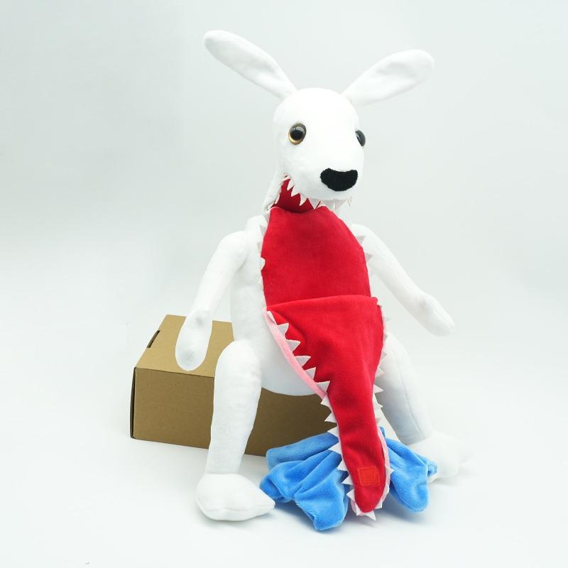 New Evil Rabbit Plush 99 Nights in the Forest Plush Horror Character Soft Stuffed Doll Decorative Collectible Gift for Game Fans