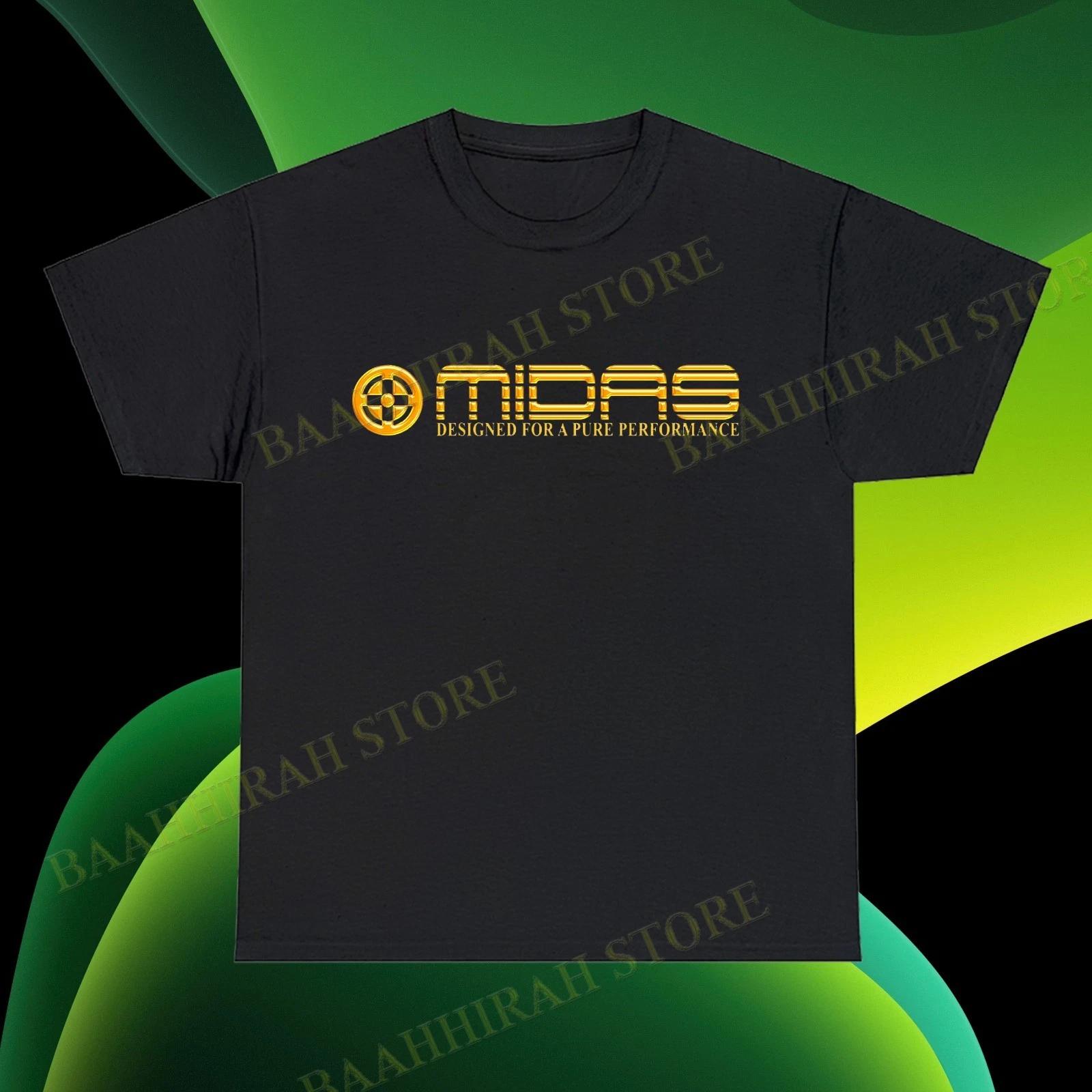 New MIDAS PROFESIONAL AUDIO LOGO American Funny T-Shirt Size S to 5XL S