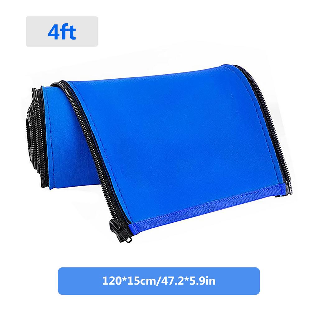 Neoprene Pool Railing Covers Zippered Swimming Pool Handrail Covers-Hand Grip Rail Slip Cover For Swim Pool Ladder