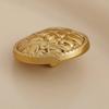 Beautiful Gold Color Shank Buttons Zinc Alloy Irregular Shape Buttons Women's Sweater Coat Accessories