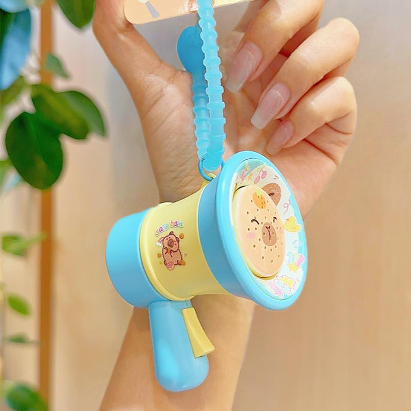 Capybara Loudspeaker Recording Keychain For Daily Childrens And Teens Gift