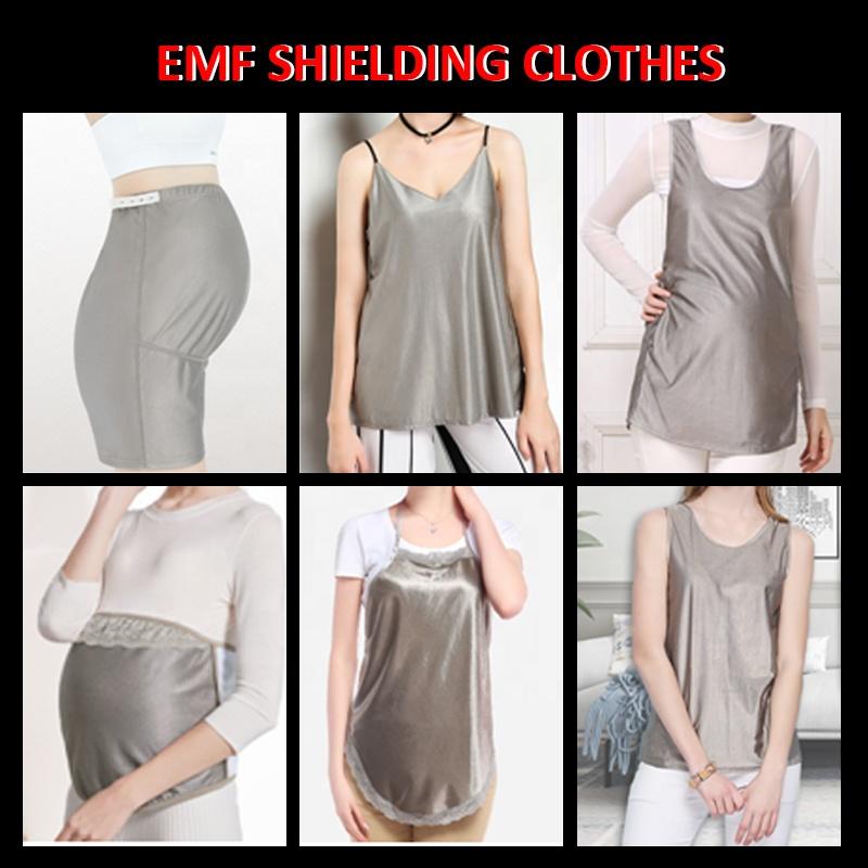 100% Silver Coated Nylon Knitted 5G signal Shielding Radiation protection Fabric