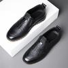 First layer cowhide summer men's casual leather shoes genuine leather soft sole soft surface single shoes men's dad breathable men's shoes