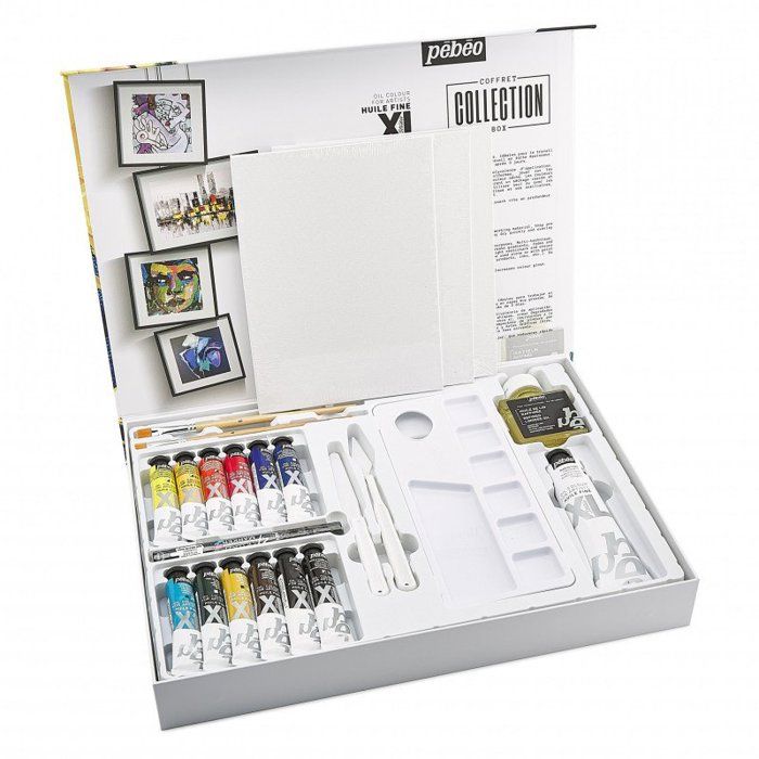 Pebeo - Oil Paints - Fine Oil Xl Collection Box