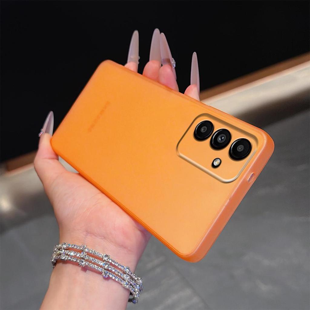 Morandi Color Semi Clear Matte Phone Case for Samsung Galaxy A57 5G,A56,A55,A54,A37,A36,A35,A34,A26 Soft TPU Shell