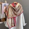 New Winter Shawl Scarves Wrap  Design Cashmere Scarf Women Warm Fashion Pashmina Femal Poncho Neckerchief Echarpe Bandana
