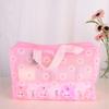 Large Capacity Floral Waterproof Makeup Bag Toiletries And Shower Supplies Storage Bag