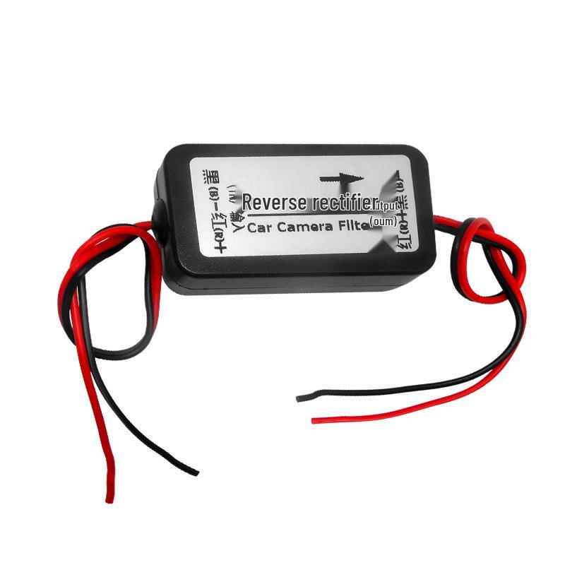 Compatible with German and American Relays: Reversing Camera Rectifier, Voltage Regulator, and Rearview Anti-interference for Car Navigation.