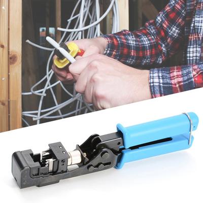 Network Wire Cutter Professional Accurate Steel Cat5/6 Network Module Termination Crimping Tool Home
