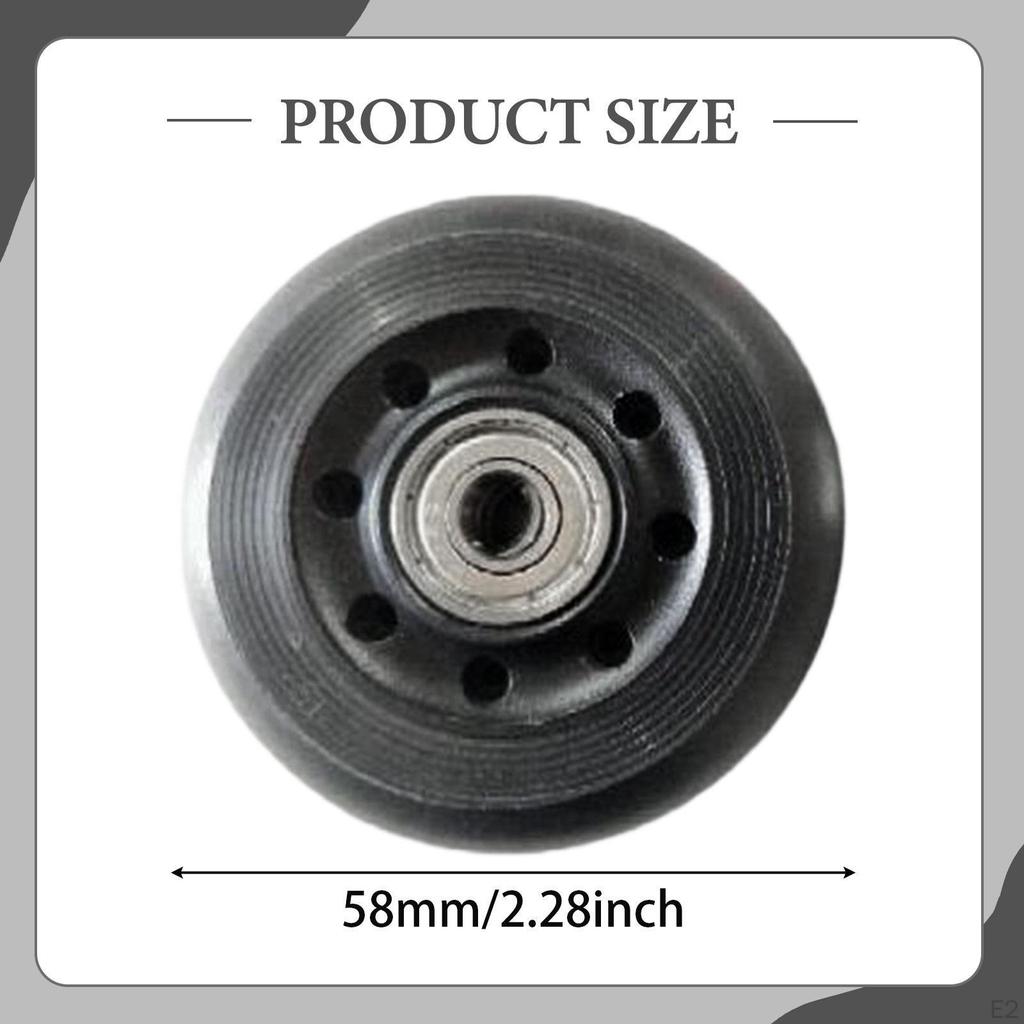 Pilates Reformer Rad Core Bett Teilaufsatz Leises Lager für Workout Frauen