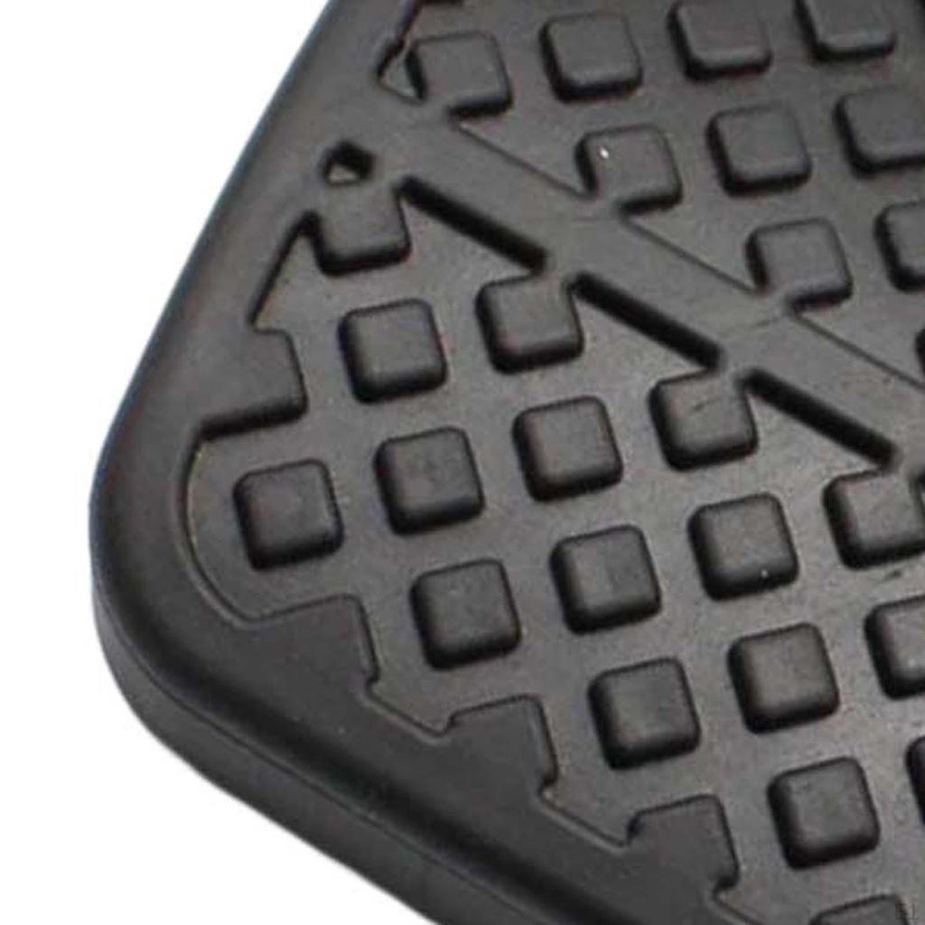 Auto Brake Clutch Pedal Rubber Pad Durable 46545S1F981 Replacement Black