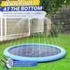 Gogs Sprinkler Spielmatte Kinder Wasser Sprinkler Pad Wiederverwendbar Rutschfest Outdoor Sprinkler Pad Wasserspielzeug für Welpen Katzen