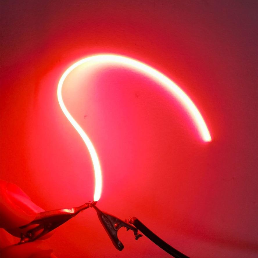 5 KS 3V COB dióda Ultra tenká flexibilná LED Rovnaký koniec Vlákno Špirálová žiarovka Retro Edisonova žiarovka Časti lampy Osvetľovacia lišta Dekorácia