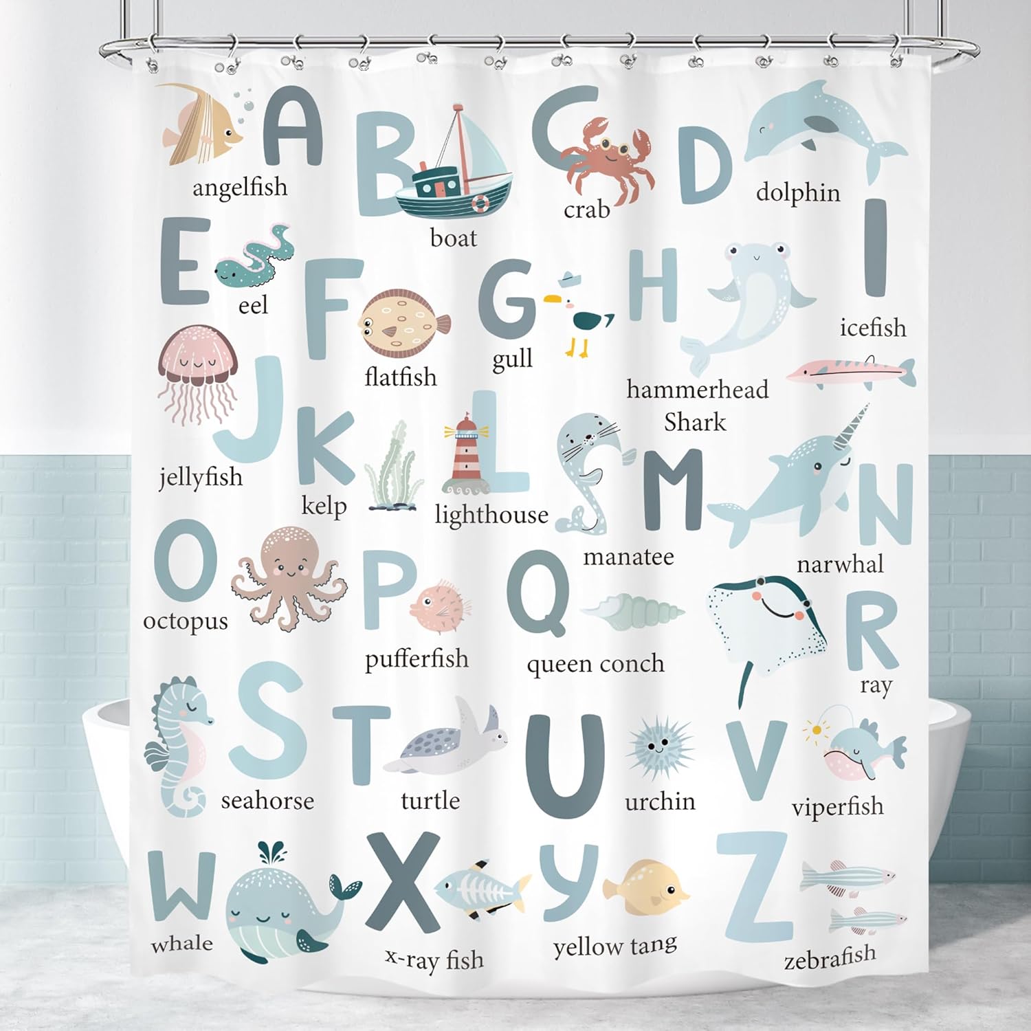 

Curtain Funny Inspirational Graffiti Black Neon Positive Motivational Versers Words Bathroom Curtain Set Modern Teens Cool Bath W60H190(CM)-1 Pcs