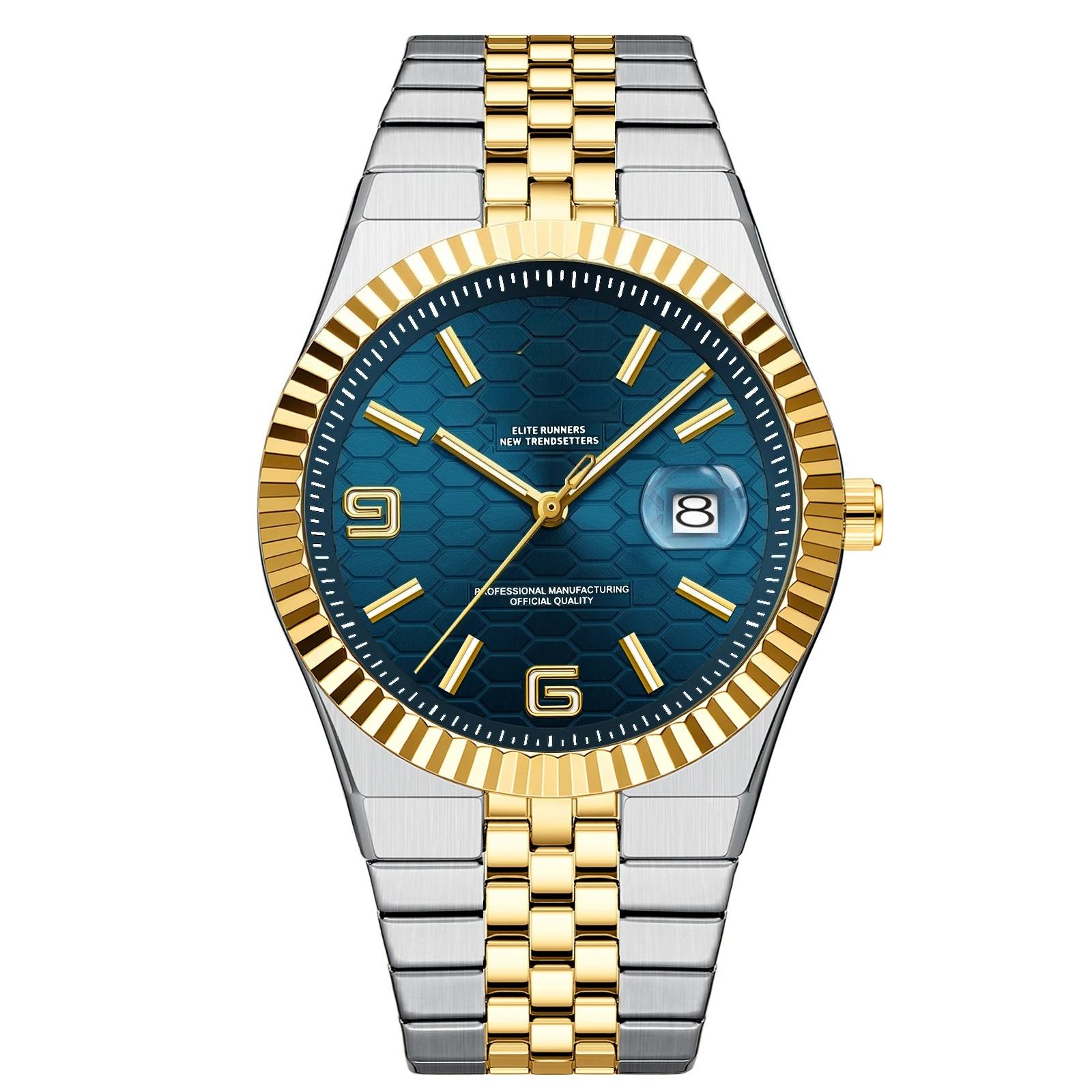 

Мужские часы Великолепные Классические Часы Нержавеющая Сталь Серия для Дайвинга Капля воды Календарь Кварцевые Часы