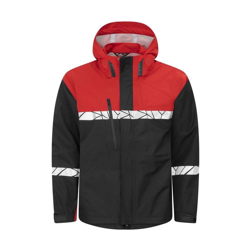 Projob Mens Progression Hi-Vis Soft Shell Jacket