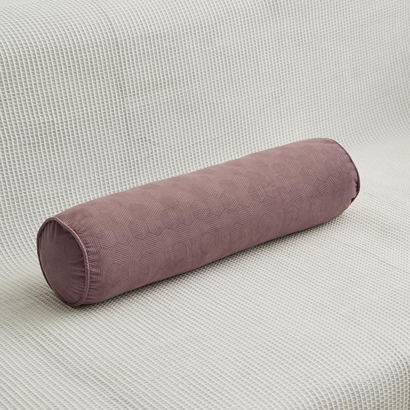 Cylindrical Cushion Case Bed Sleeping Waist Cushion Cover Soft Long Comfortable Pillow Case Neck Bolster Pillow Roll Headrest