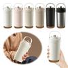 Ceramic Coated Travel Coffee Mug 500ml Insulated Water Bottle Hot Cold Drinks Tumbler  Hiking