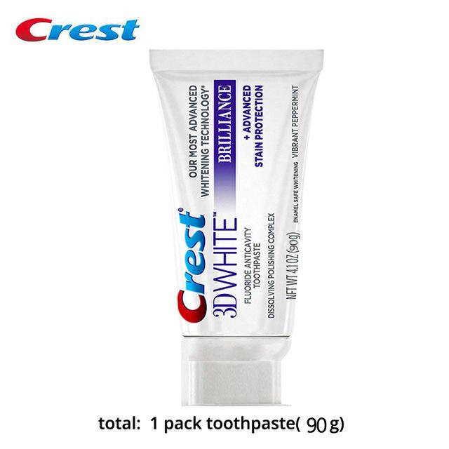 Crest Brilliance White Toothpastes Tooth Paste Oral Hygiene Teeth Whitening Gum Care 90g Toothpaste