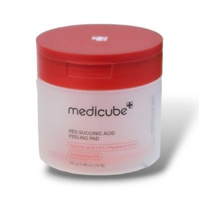 Rote Bernsteinsäure Peeling Pads 70 Stück
