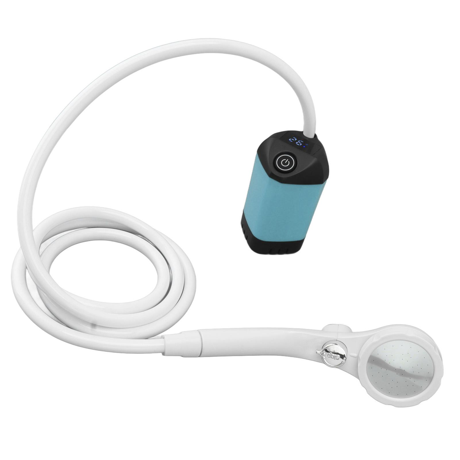 Portable Electric Shower Intelligent Digital Display Three Electric Shower Pump Set