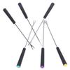 6 Pcs Fondue Forks Stainless Steel Corrosion Resistant Long Forks for Cake Chocolate Fruits Cheese Fondue