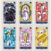 Japanese Anime Tarot 78 Pcs Cute Tarot Cards Cartoon Illustrations Packed In Rigid Box with Guidebook for Beginners 12*7cm