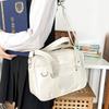 Womens Shoulder Bag Animes Heart Messengers Bag Large Capacity School Bag Japanese Style Crossbody Handbags Cute Ita Bag