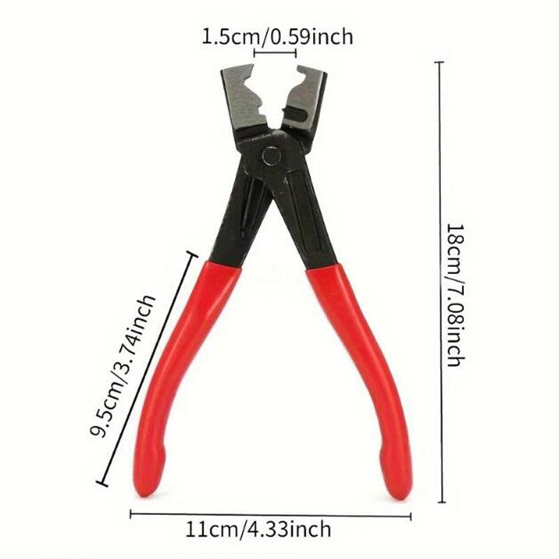 Car Oil Hose Crimping Plier Repair Tools Calliper Vise Pipe Clamp Collar Clip Auto Repairing Motorcycle Automotive Accessories