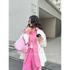 Womens Trench Coat 2026 Hooded Embroidered Streetwear Loose Fit Mid Length Jacket
