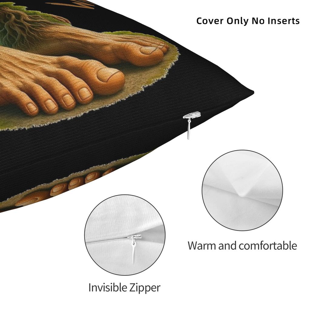 Italian Brainrot THE SOUL OF THE NATURE Pillow Cover Retro Trendy Pillow Case For Wedding Party Home Decor Comfy Pillowcases